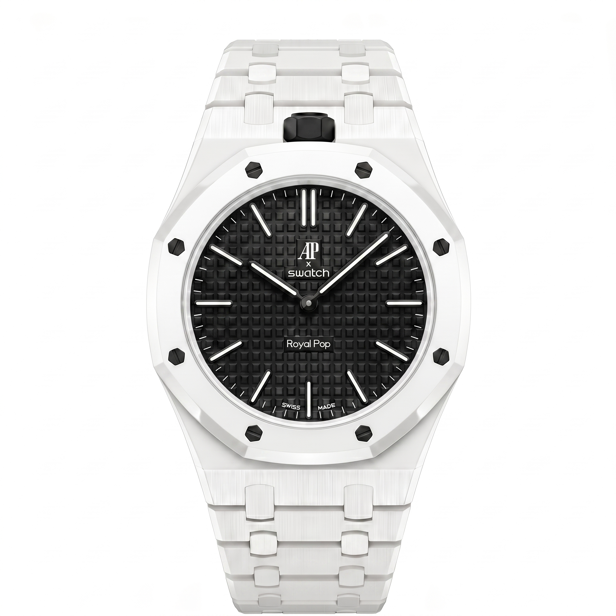 Watch Strap for Swatch x AP Royal Pop - OCHO NEGRO