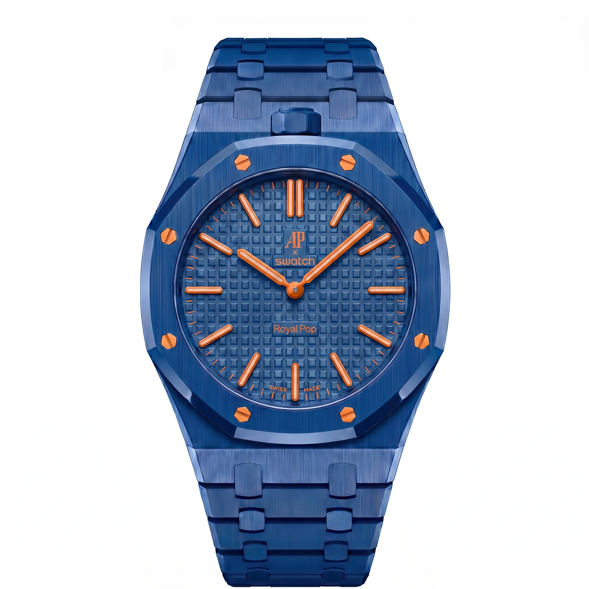 Watch Strap for Swatch x AP Royal Pop - ORENJI HACKI