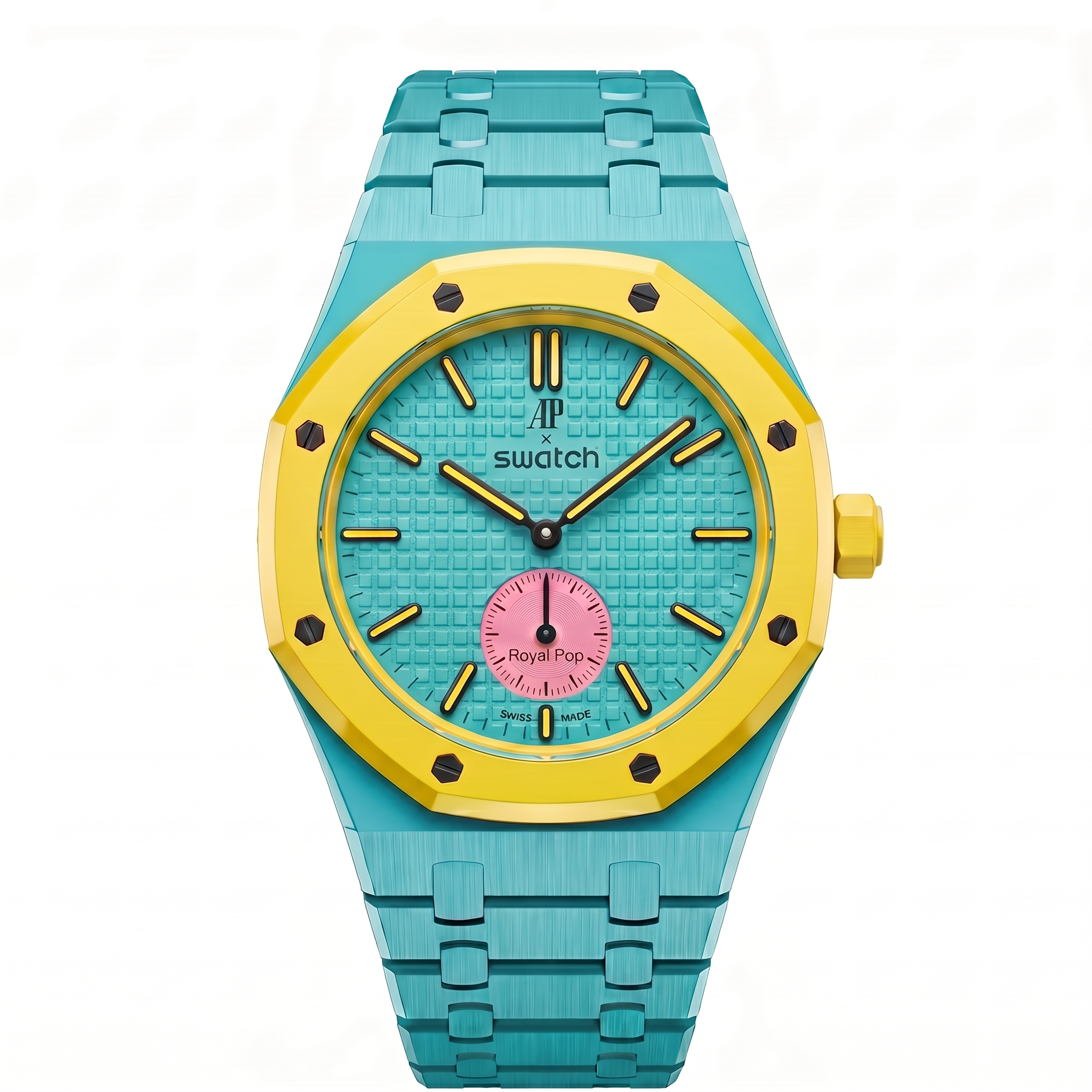 Watch Strap for Swatch x AP Royal Pop - OTG ROZ